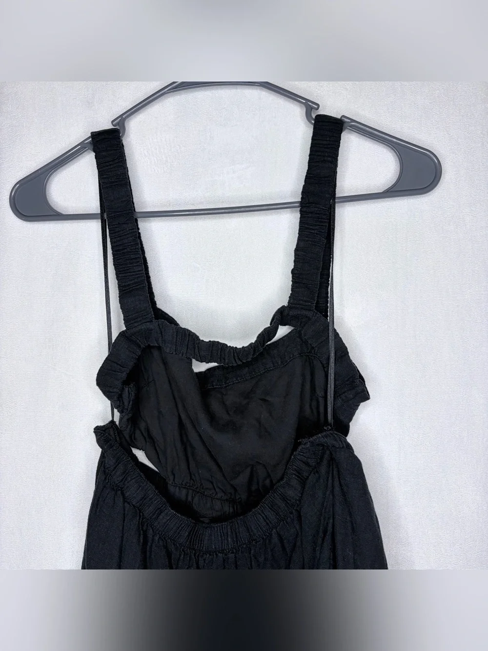 Abercrombie & Fitch Black Cut Out Maxi Dress